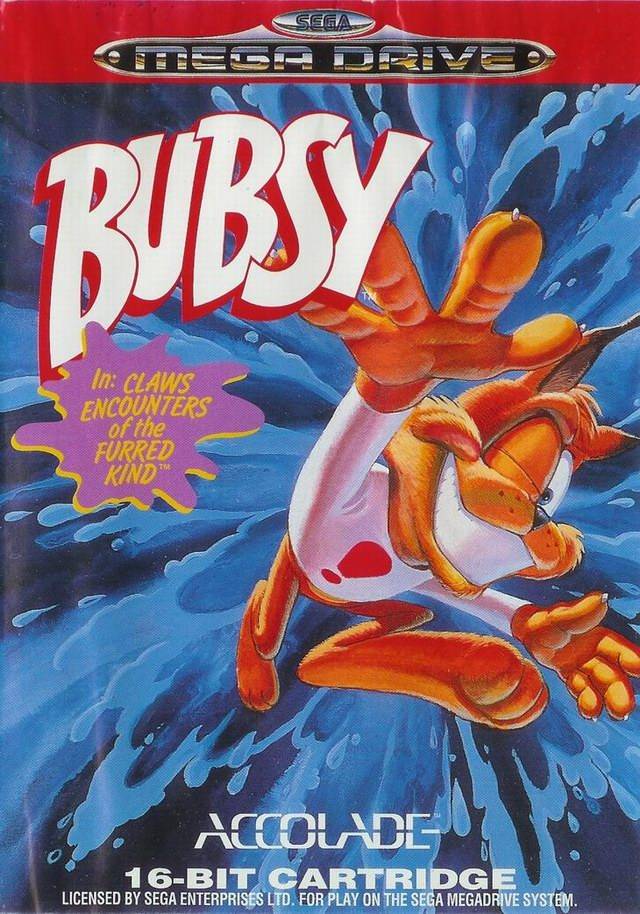 Game | Sega Mega Drive | Bubsy In: Claws Encounters Of The Furred Kind