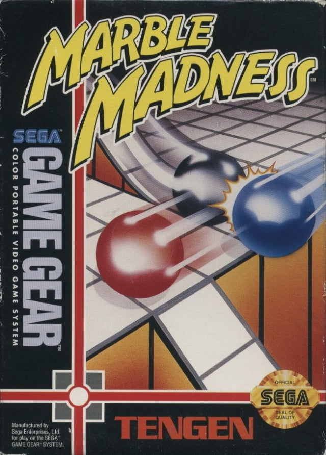 Game | Sega Game Gear | Marble Madness