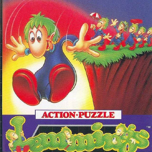 Jeu Lemmings Sega MegaDrive (Genesis) - Version PAL 1991 - Boîte Et Cartouche - Bon état
