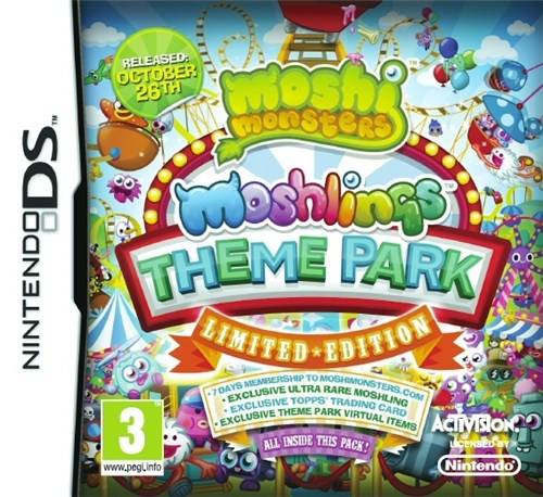 Game | Nintendo DS | Moshi Monsters: Moshlings Theme Park