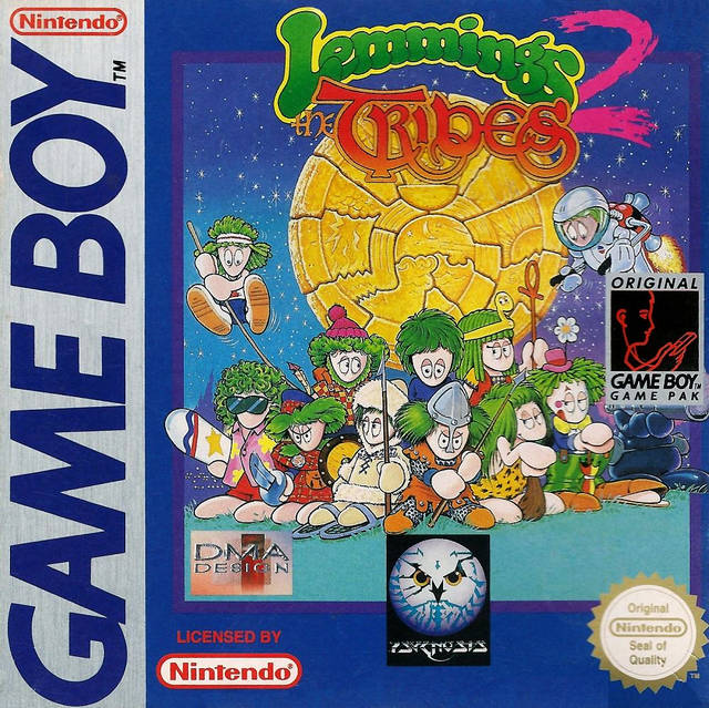 Game | Nintendo Game Boy GB | Lemmings 2: The Tribes