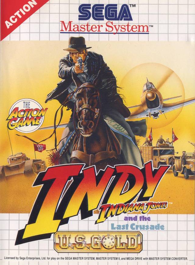 Game | Sega Master System | Indiana Jones And The Last Crusade