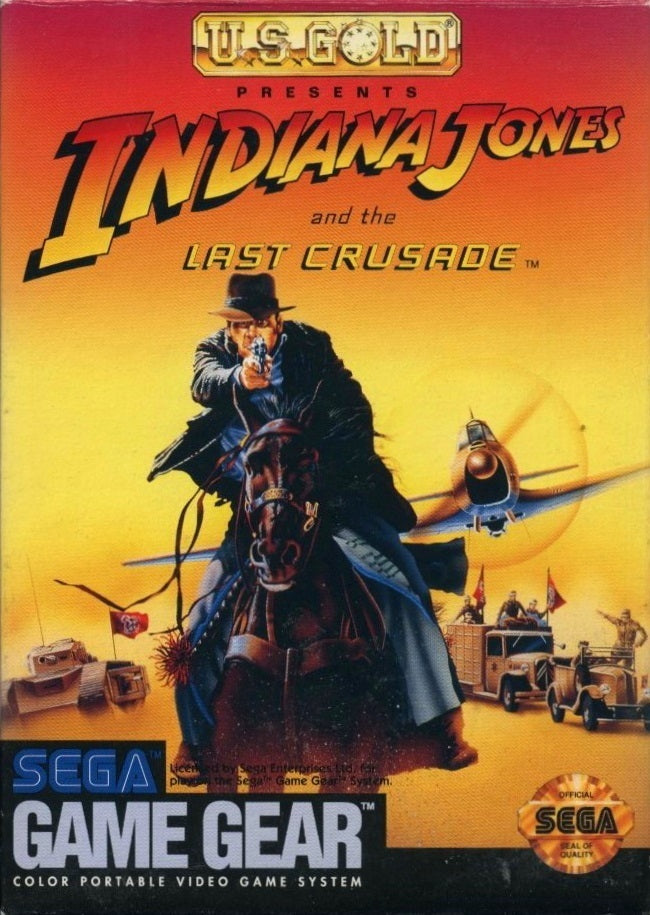 Game | Sega Game Gear | Indiana Jones And The Last Crusade