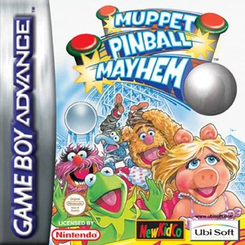 Game | Nintendo Game Boy Advance GBA | Muppet Pinball Mayhem