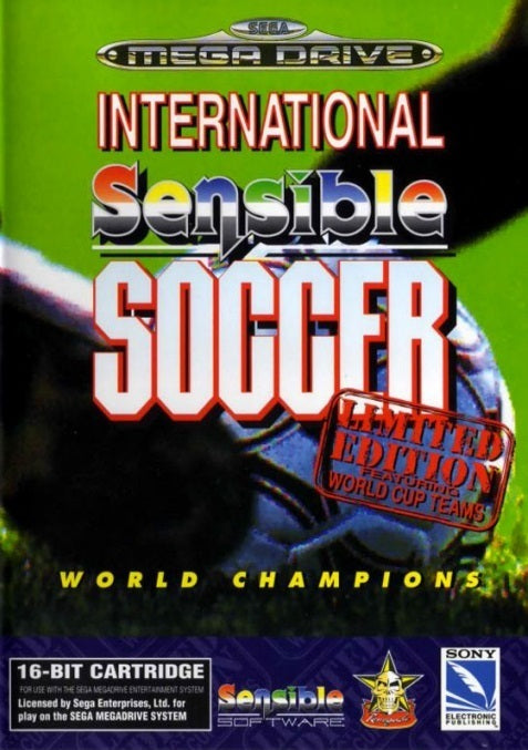 Game | Sega Mega Drive | International Sensible Soccer