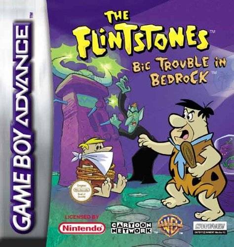 Game | Nintendo Game Boy Advance GBA | Flintstones Big Trouble In Bedrock