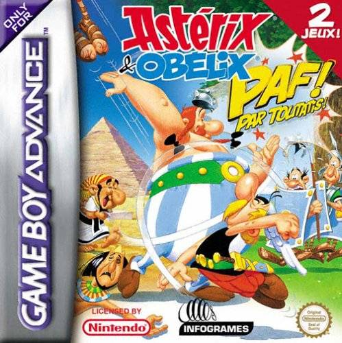 Game | Nintendo Game Boy Advance GBA | Asterix & Obelix Paf Them All