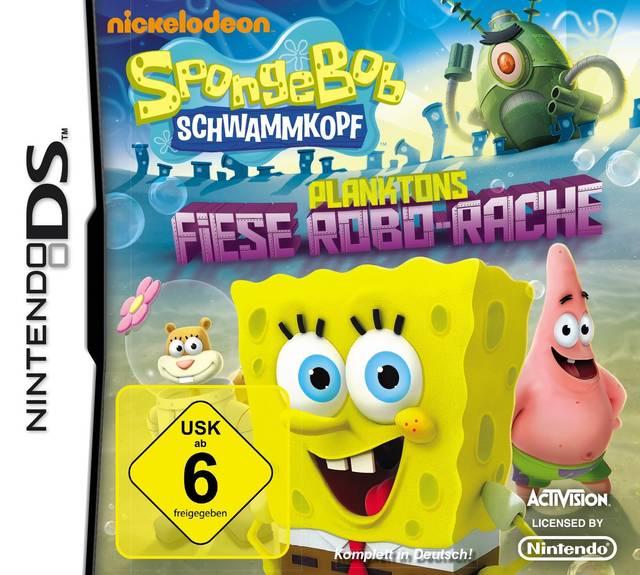 Game | Nintendo DS | SpongeBob SquarePants: Plankton's Robotic Revenge