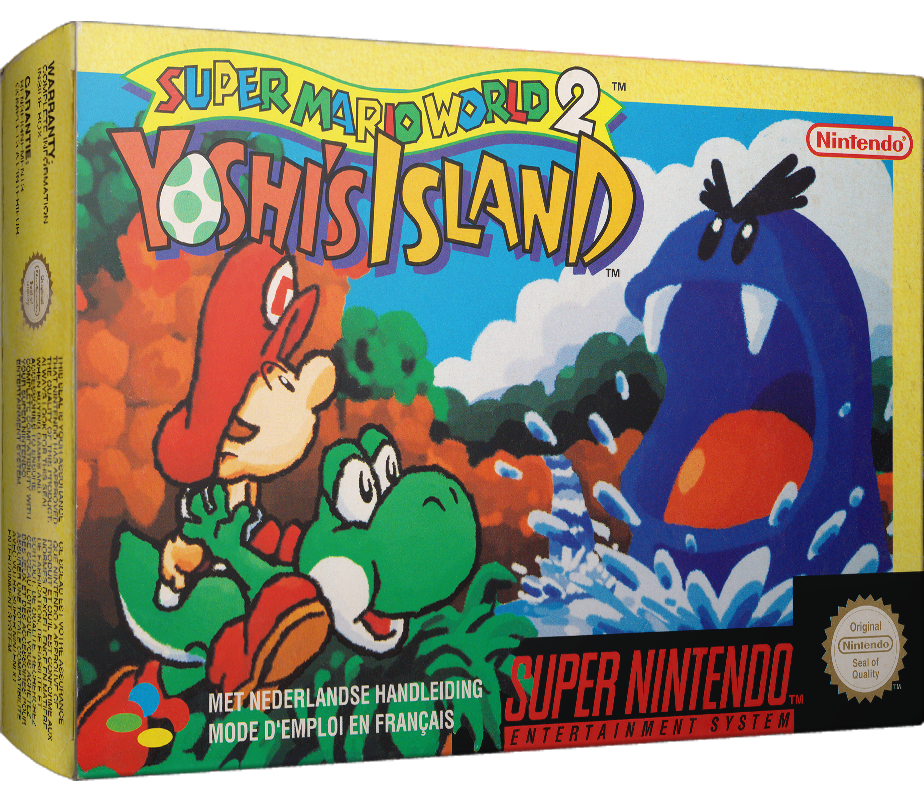 Game | Super Nintendo SNES | Super Mario World 2 Yoshi's Island [Big Box]