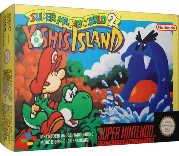 Jogo Super Mario World 2: Yoshi's Island - Super Nintendo - Space Tech's  Store