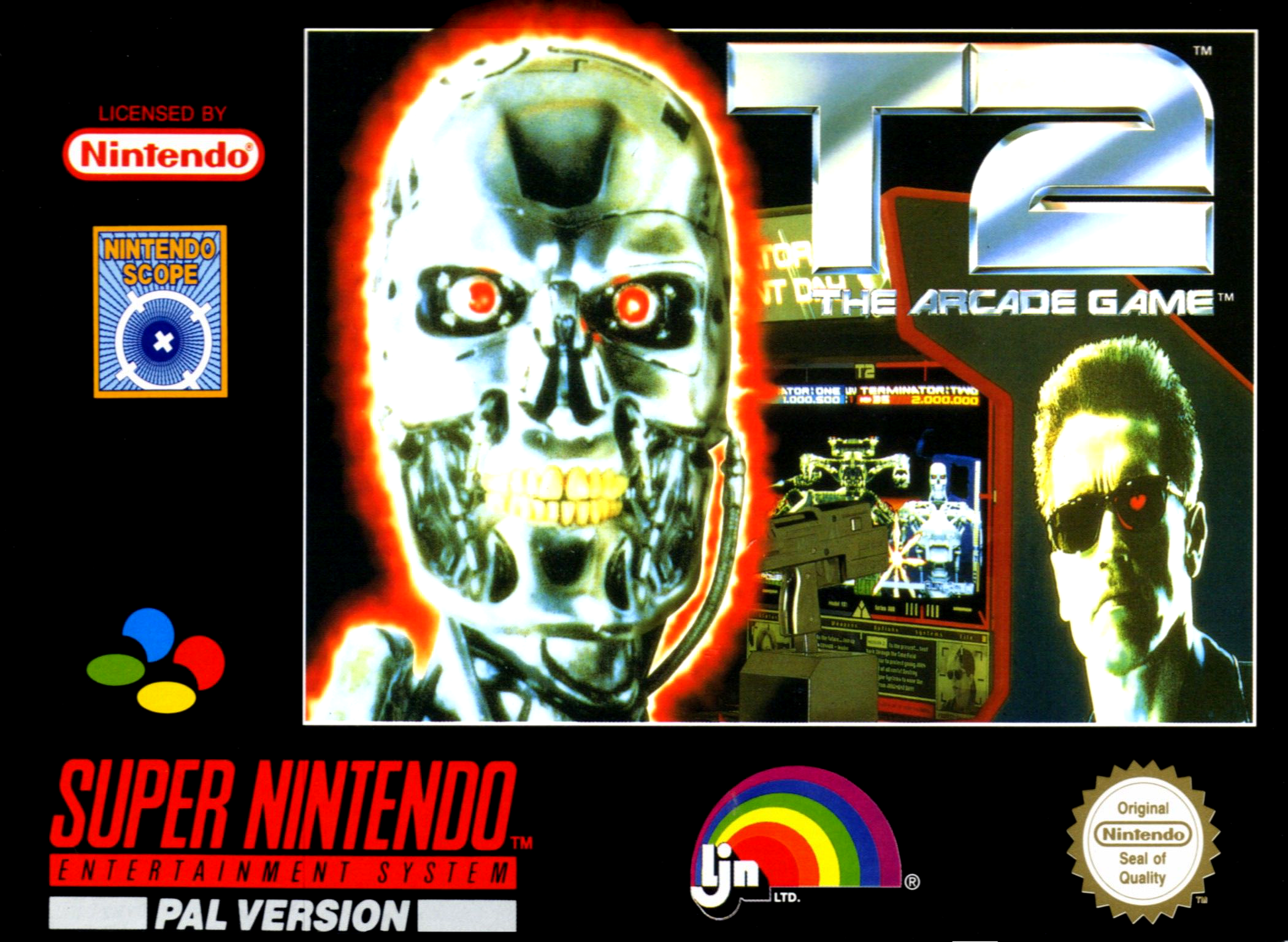 Game | Super Nintendo SNES | T2 The Arcade Game