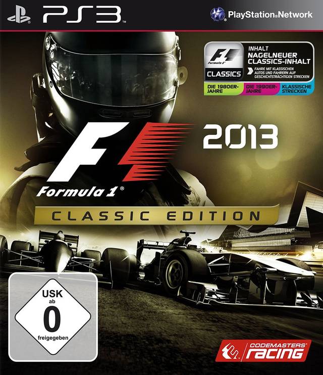 Game | Sony PlayStation PS3 | F1 2013 [Classic Edition]