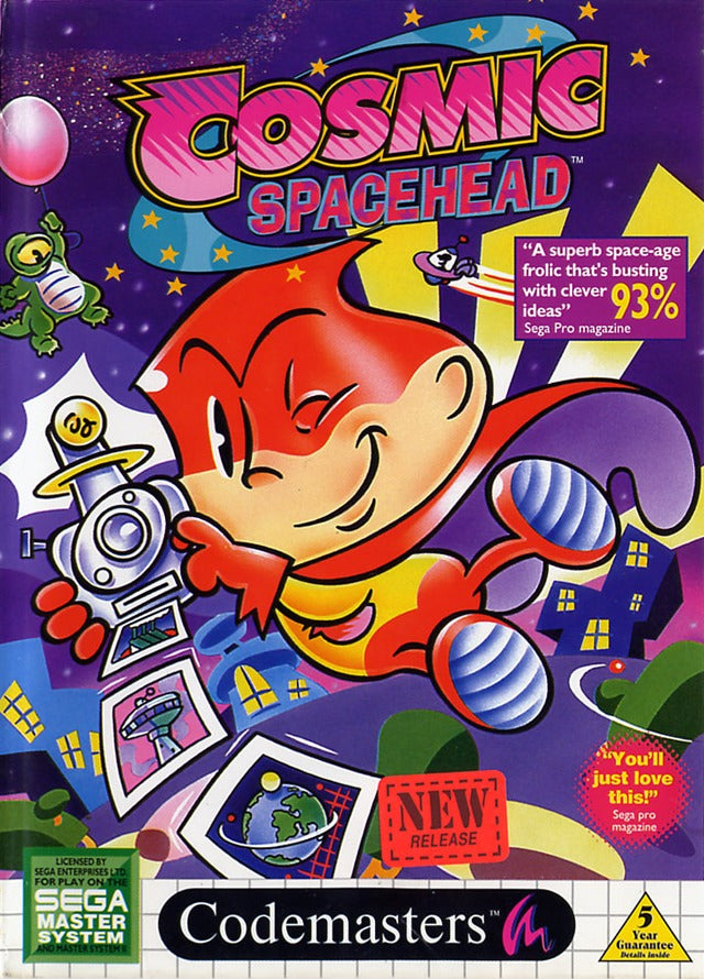 Game | Sega Master System | Cosmic Spacehead