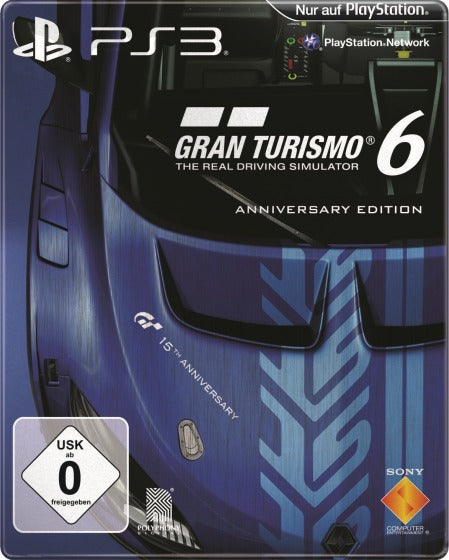 Game | Sony PlayStation PS3 | Gran Turismo 6 [Anniversary Edition]