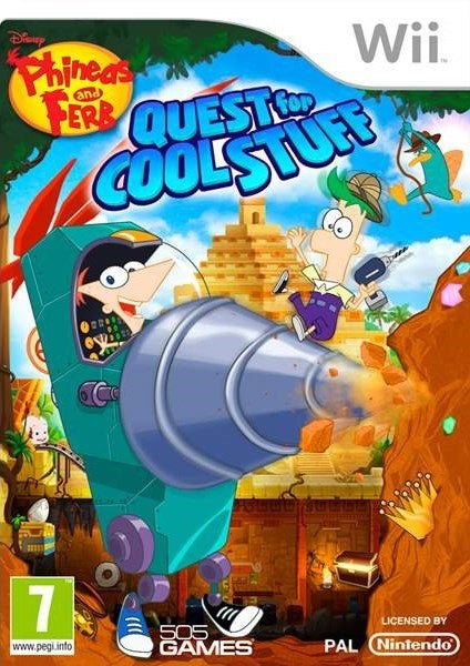 Game | Nintendo Wii | Phineas And Ferb: Quest For Cool Stuff