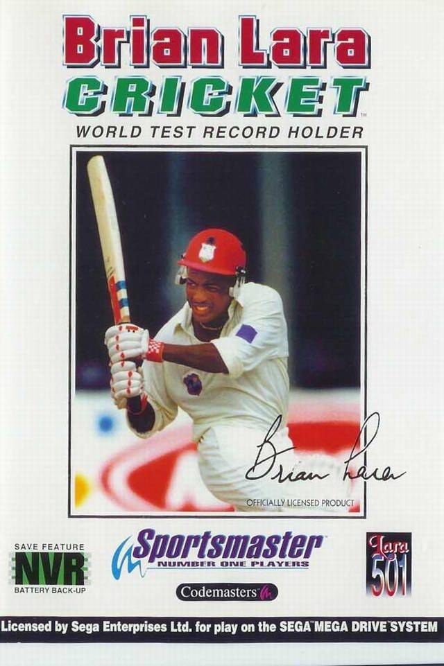 Game | Sega Mega Drive | Brian Lara Cricket