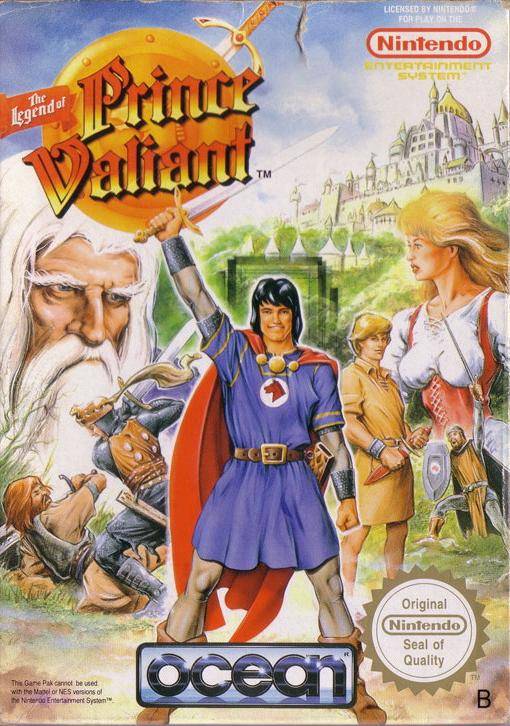 Game | Nintendo NES | The Legend Of Prince Valiant