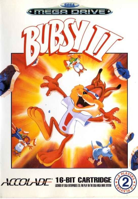 Game | Sega Mega Drive | Bubsy II