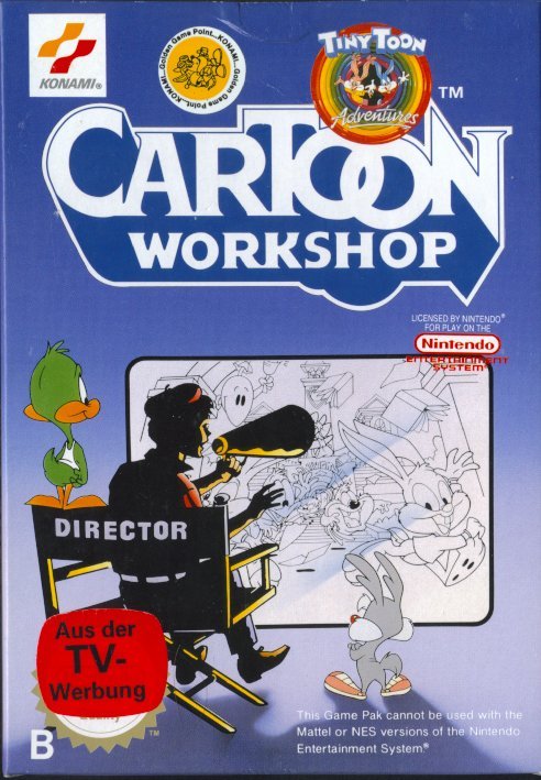 Game | Nintendo NES | Tiny Toon Adventures Cartoon Workshop