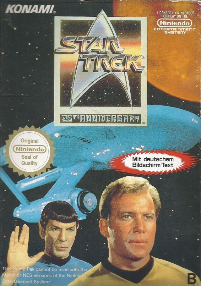 Game | Nintendo NES | Star Trek 25th Anniversary