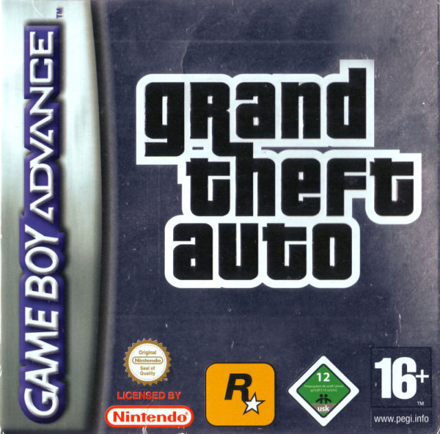 Game | Nintendo Game Boy Advance GBA | Grand Theft Auto Advance