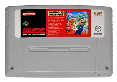 Game | Super Nintendo SNES | Mario Is Missing