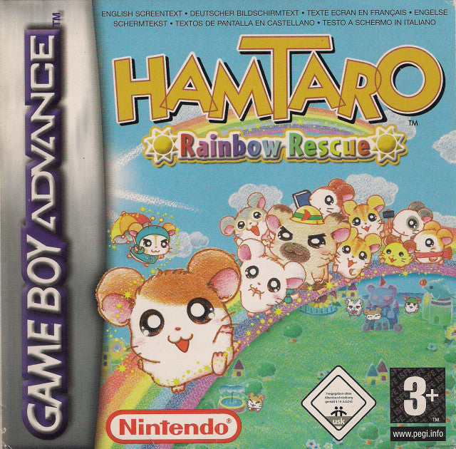 Game | Nintendo Game Boy Advance GBA | Hamtaro: Rainbow Rescue