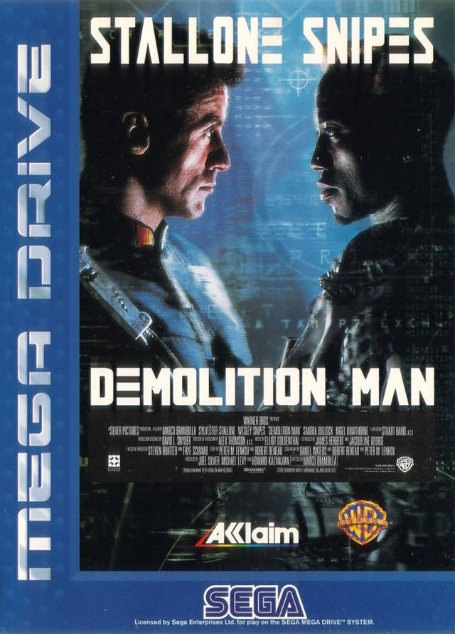 Game | Sega Mega Drive | Demolition Man