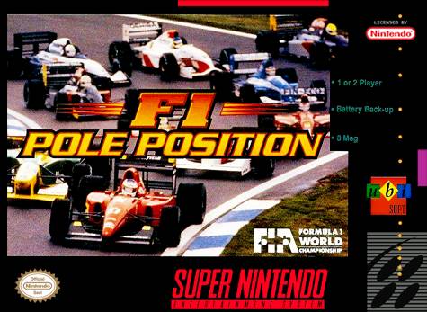 Game | Super Nintendo SNES | F1 Pole Position