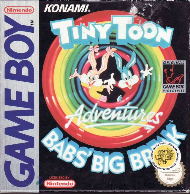 Game | Nintendo Game Boy GB | Tiny Toon Adventures Babs' Big Break