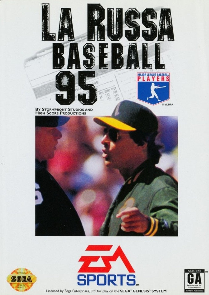 Game | Sega Mega Drive | La Russa Baseball 95