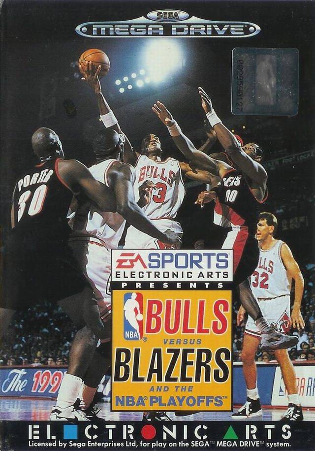 Game | Sega Mega Drive | Bulls Versus Blazers And The NBA Playoffs