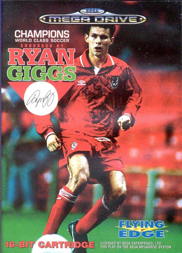 Game | Sega Mega Drive | Champions World Class Soccer Endorsed By Ryan Giggs