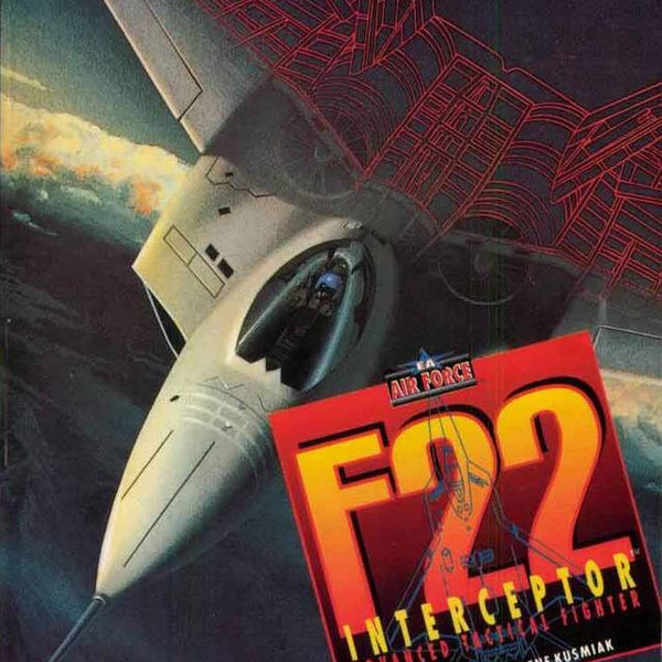 Sega MegaDrive - F22 Interceptor - Complet En Boite - SEGA - CIB