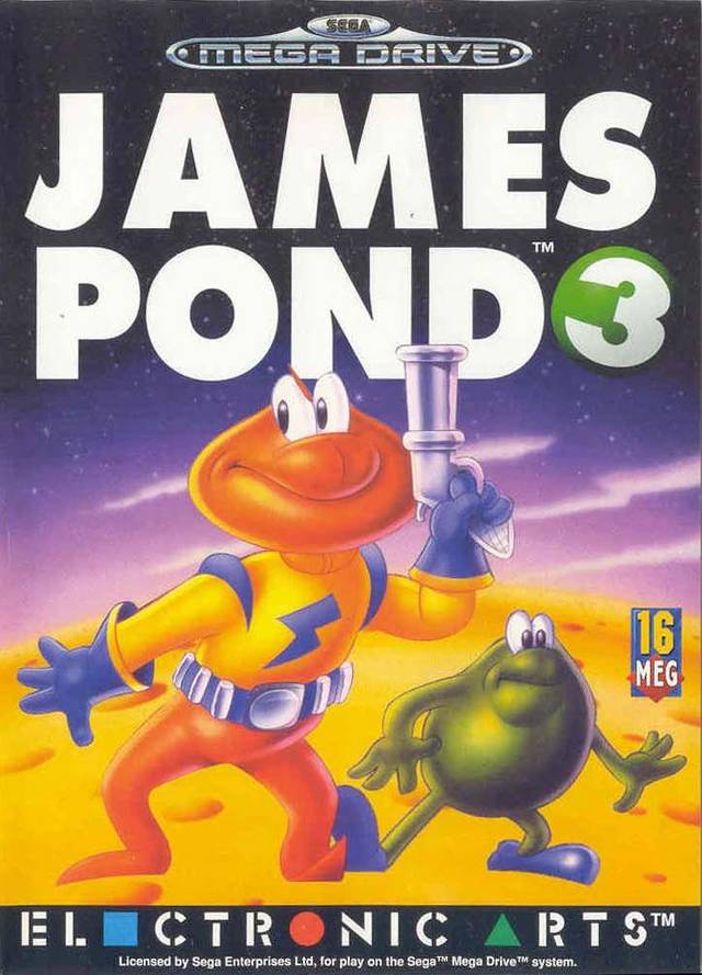 Game | Sega Mega Drive | James Pond 3: Operation Starfish