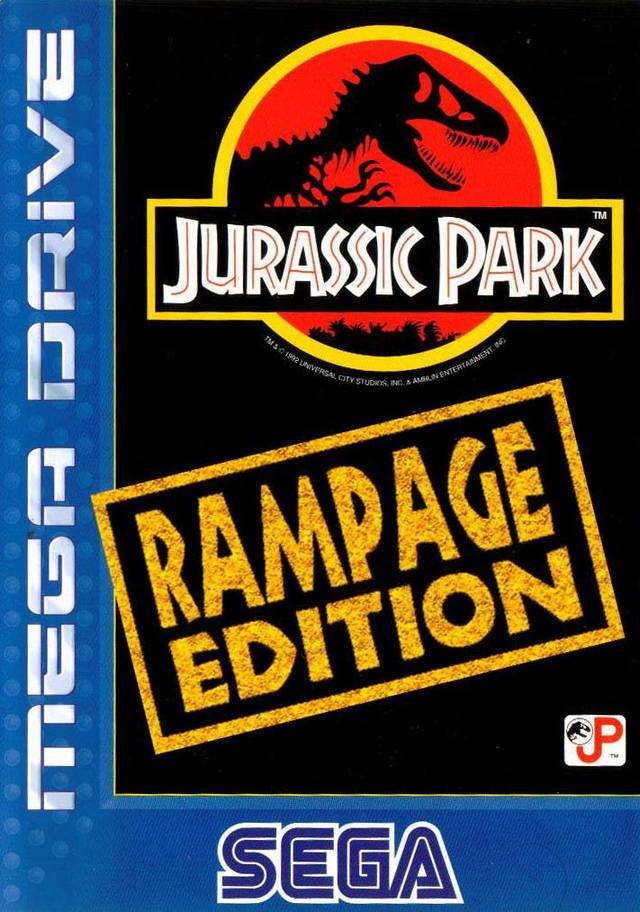 Game | Sega Mega Drive | Jurassic Park: Rampage Edition