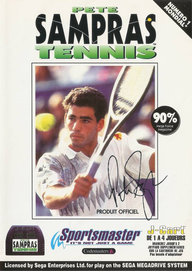 Game | Sega Mega Drive | Pete Sampras Tennis