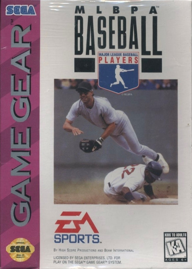 Game | Sega Game Gear | MLBPA Baseball