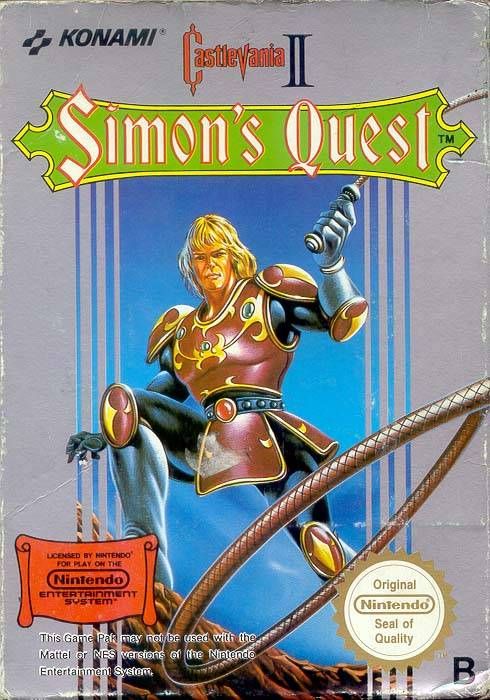 Game | Nintendo NES | Castlevania II Simon's Quest