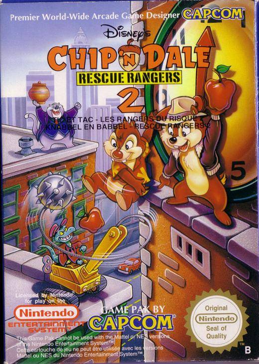 Game | Nintendo NES | Chip And Dale Rescue Rangers 2