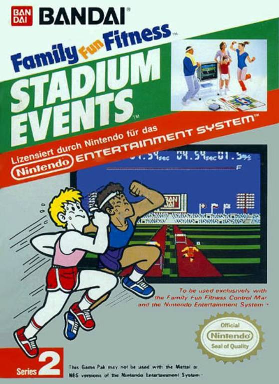 Game | Nintendo NES | Family Fun Fitness Stadium Events