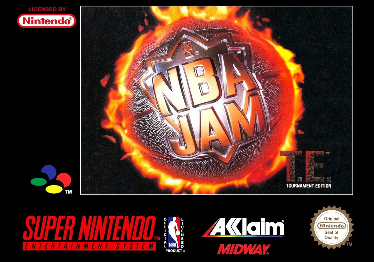 Game | Super Nintendo SNES | NBA Jam Tournament Edition Physical Video Games Game Nintendo