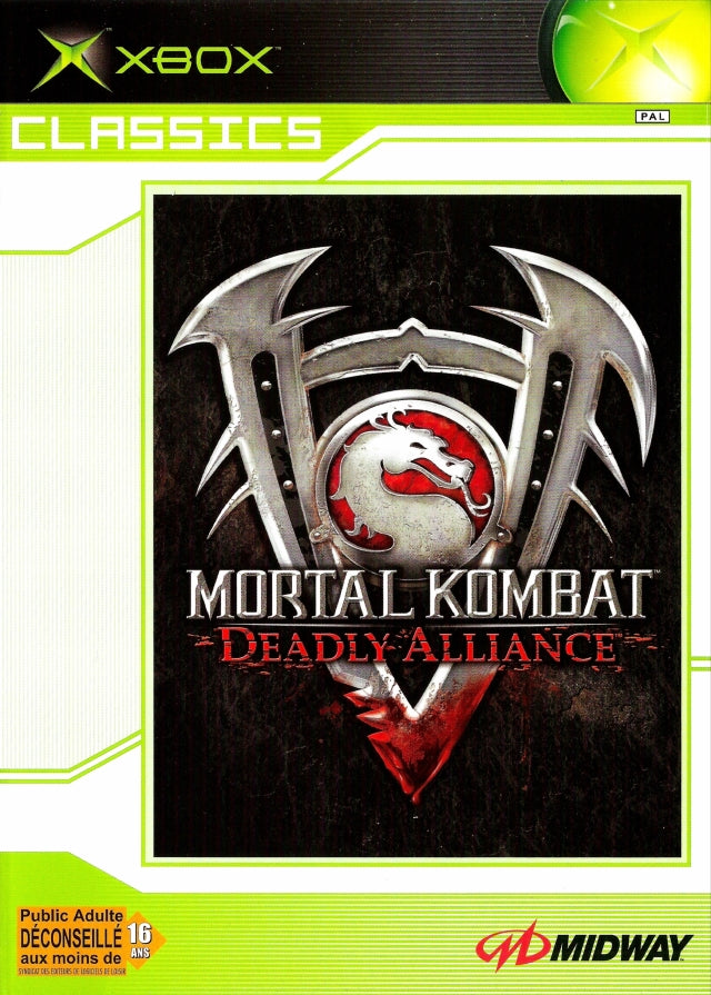 Game | Xbox | Mortal Kombat Deadly Alliance (Classics)