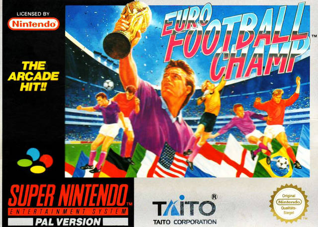 Game | Super Nintendo SNES | Euro Football Champ