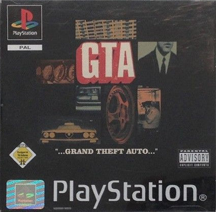 GTA Grand Theft Auto Playstation 1 Ps1 eredeti játék konzol game GTA Grand Theft Auto Playstation 1 Ps1 eredeti játék konzol game