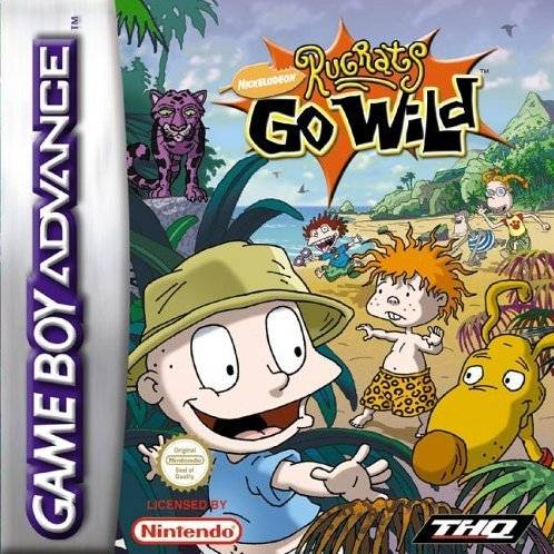 Game | Nintendo Game Boy Advance GBA | Rugrats Go Wild