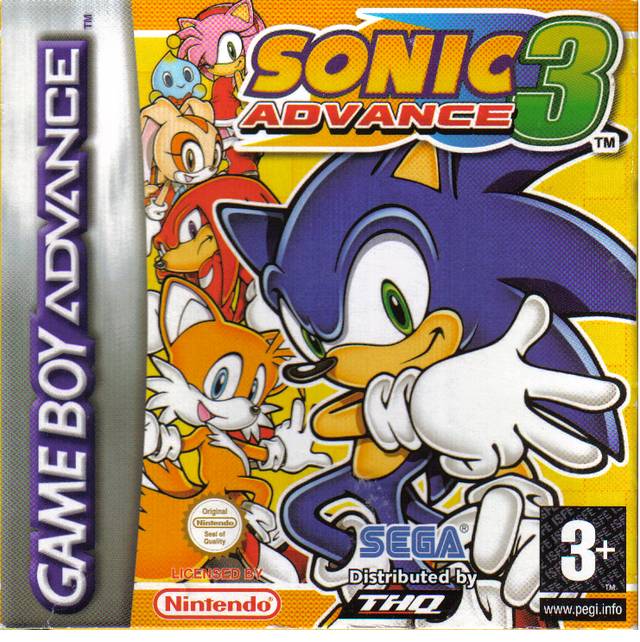 Game | Nintendo Game Boy Advance GBA | Sonic Advance 3