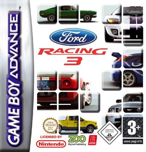 Game | Nintendo Game Boy Advance GBA | Ford Racing 3