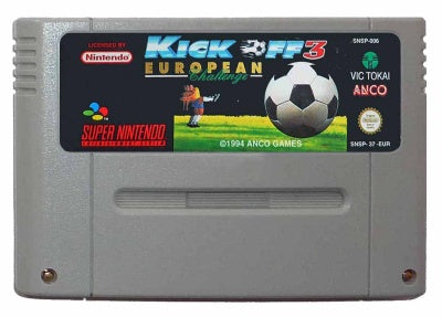 Game | Super Nintendo SNES | Kick Off 3