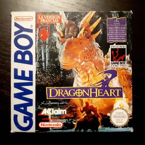 Game | Nintendo Game Boy GB | DragonHeart